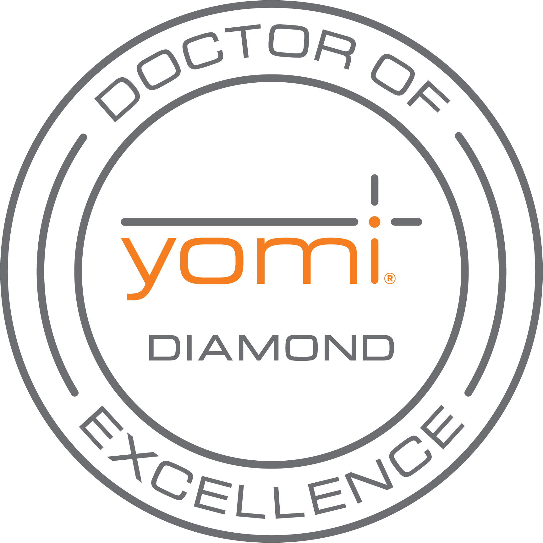 Yomi Doctor of Excellence Diamond Badge